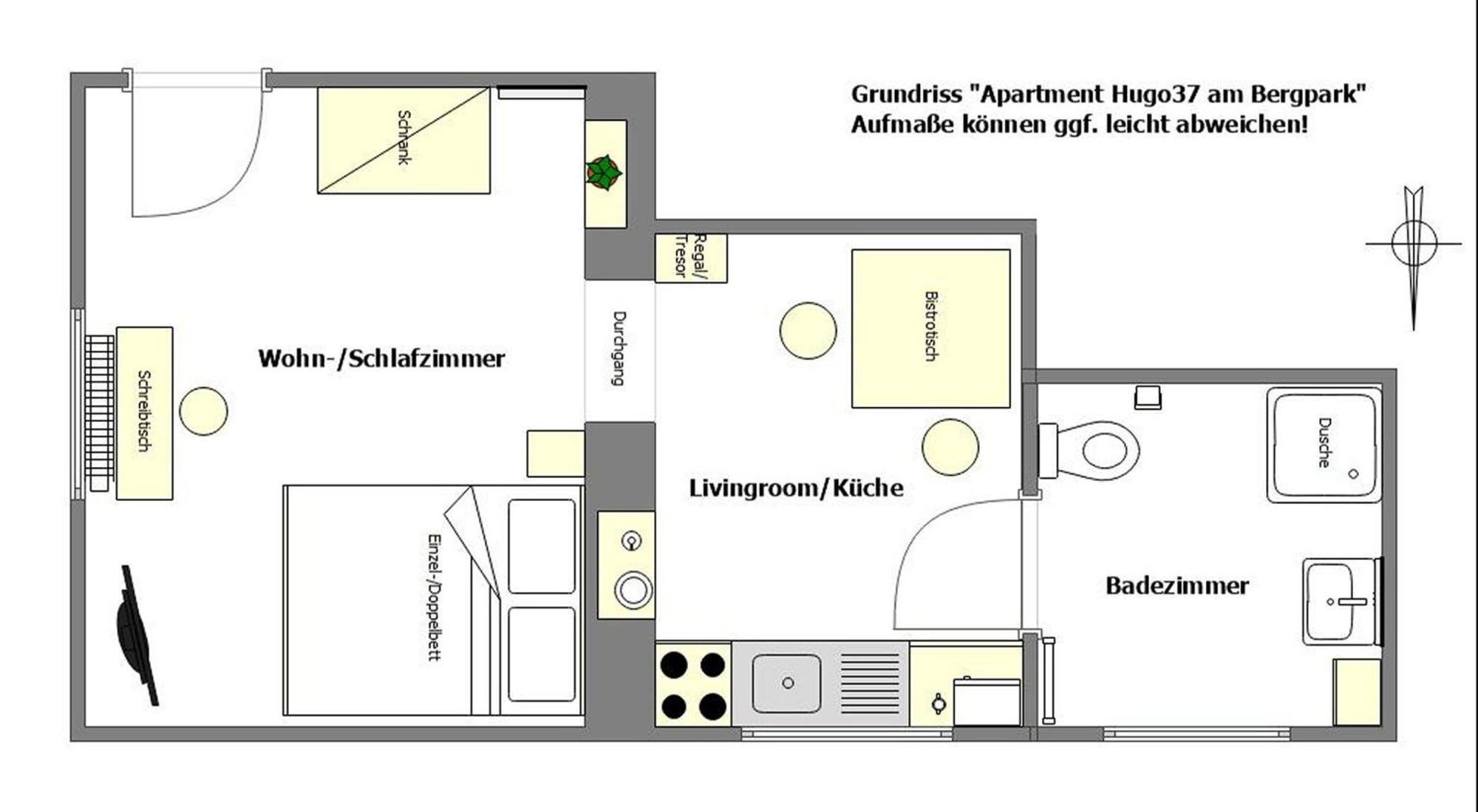 Apartment Hugo37 Am Bergpark Kassel Exteriör bild